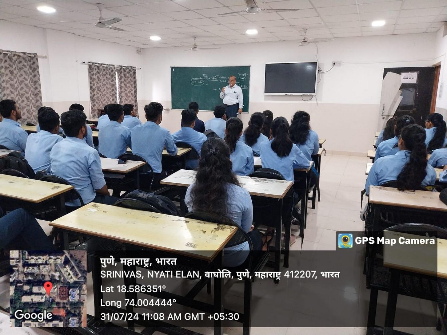 Orientation Session on Campus Placement Drive by Dr. T. K. Nagaraj