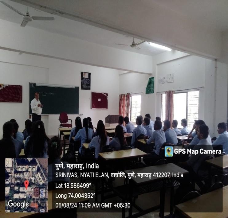 Seminar on “Importance of Communication skill and soft skill for successful Professional career and social life” by Dr.T. K. Nagraj Sir(for Class SE,TE,BE)