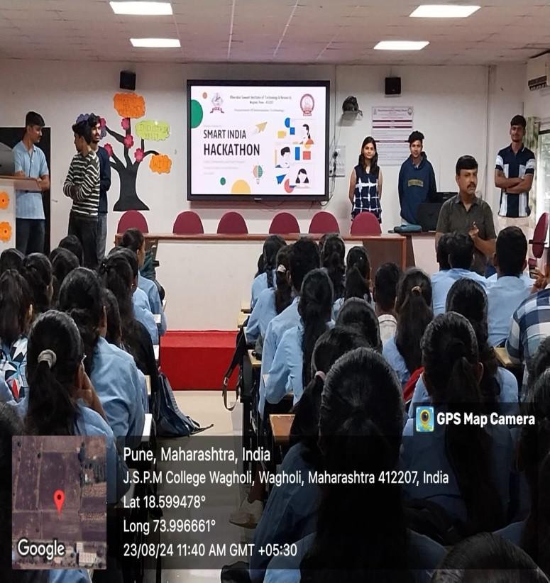 Awareness session on Smart India Hackathon (SIH) 2024 by SIH 2023 Grand Finale Winners
