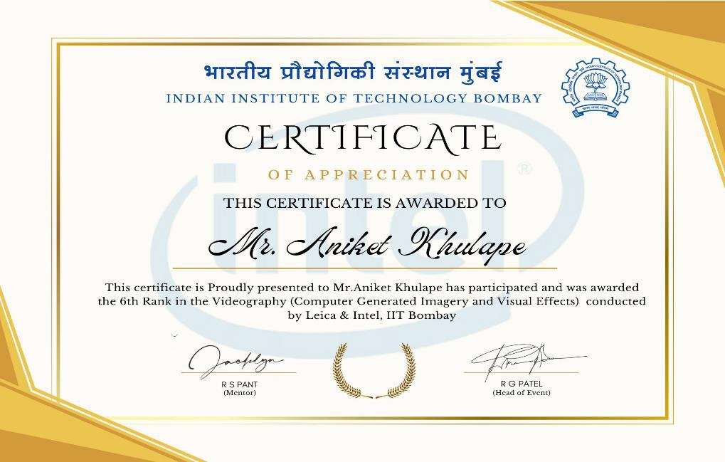 Videography competition At IIT Bombay